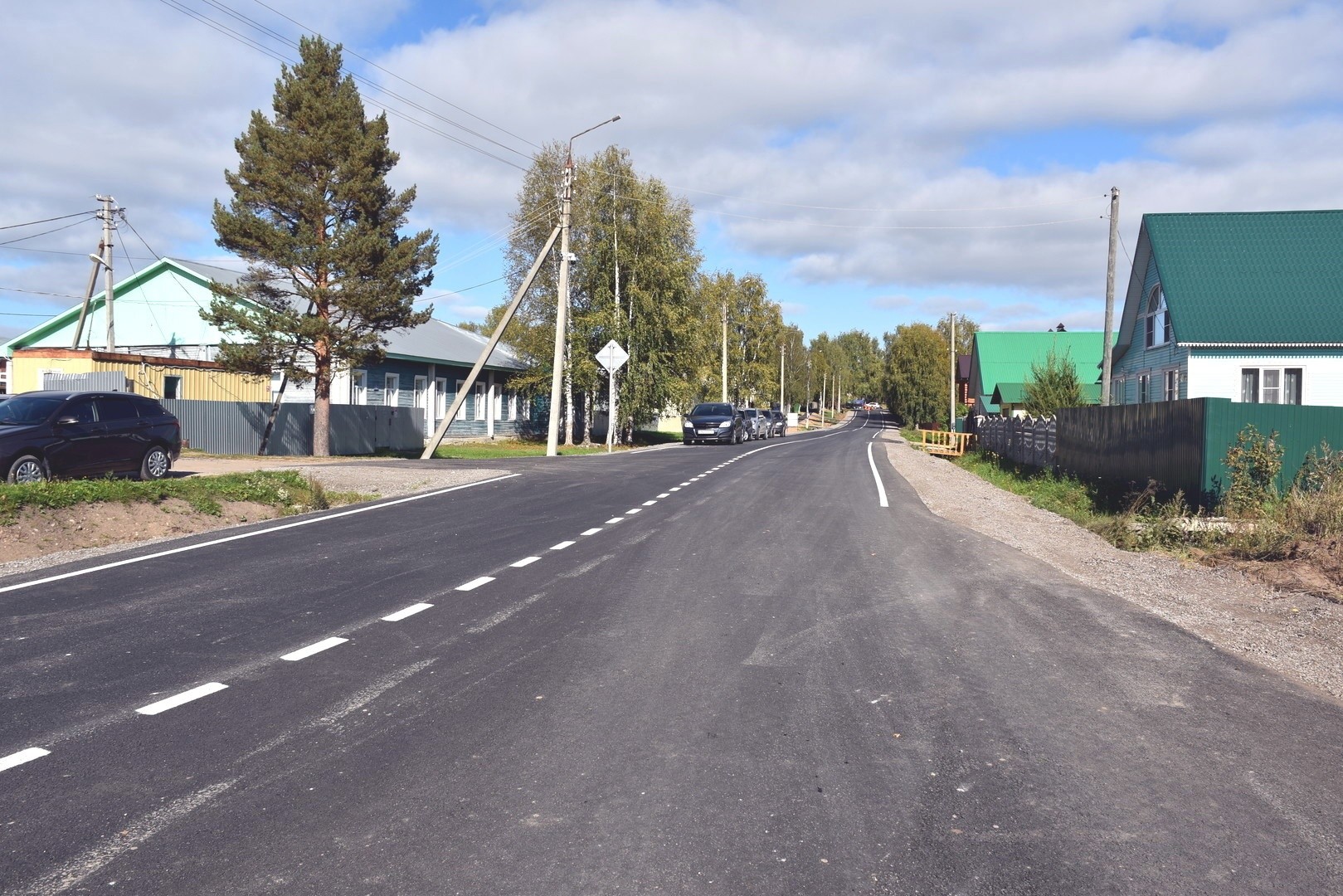 Дороги в городе похорошели.