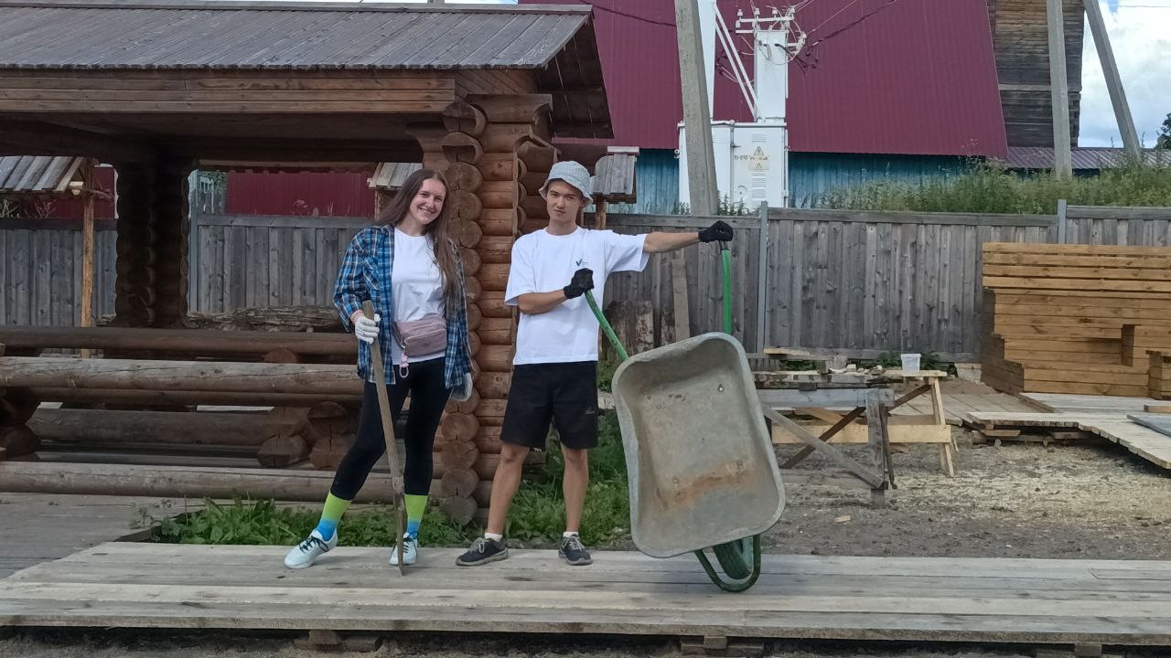 Тотьма принимает волонтерский лагерь «Дело — в людях!».