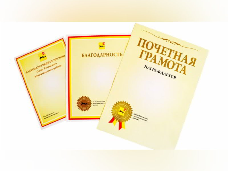 Наградами главы Тотемского муниципального округа поощрены 29 тотьмичей.