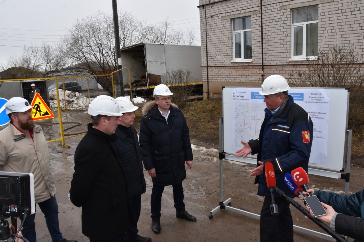 ИТОГИ ГОДА-2022: в Тотьме построен новый водопровод.