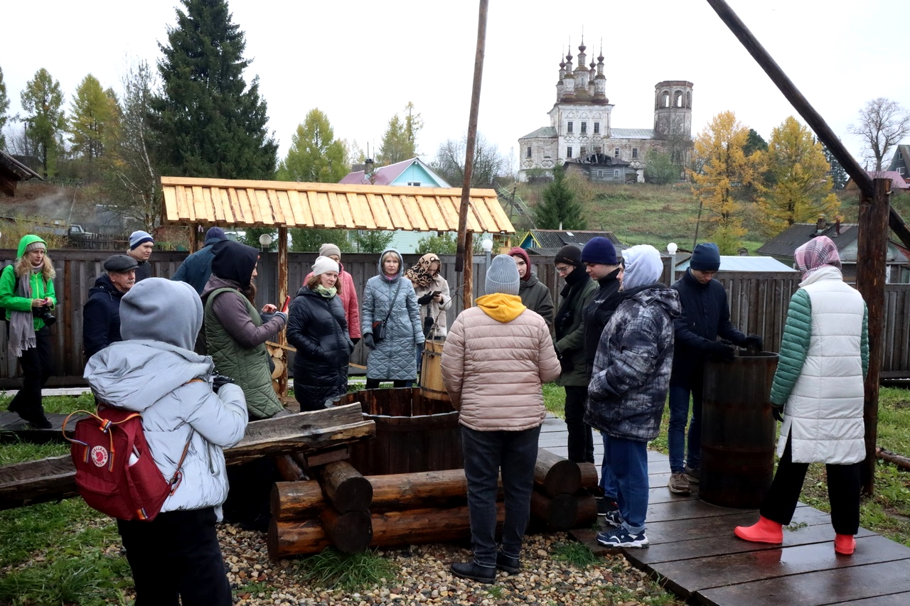 Участники экспедиции по самым красивым деревням и городкам России в Вологодской области побывали и в Тотемском округе.