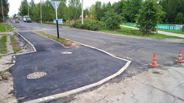 Дороги в Тотьме - ремонт полным ходом. Дороги в Тотьме - ремонт полным ходом.