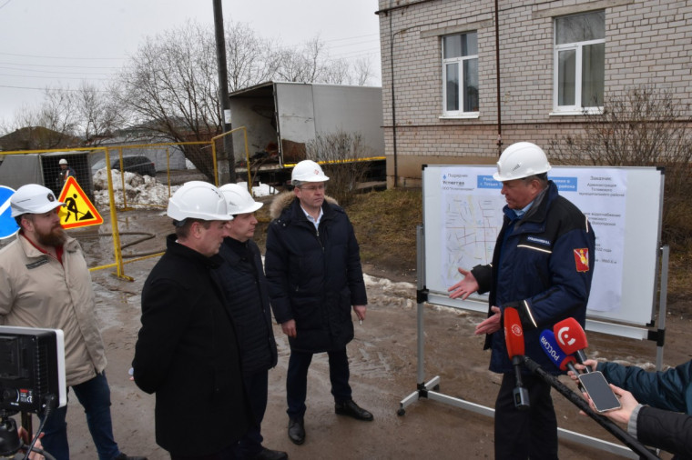 ИТОГИ ГОДА-2022: в Тотьме построен новый водопровод. ИТОГИ ГОДА-2022: в Тотьме построен новый водопровод.