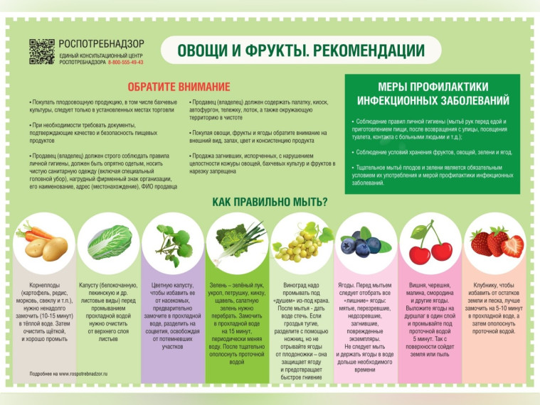 Рекомендации Роспотребнадзора по выбору фруктов и овощей в летний период. Рекомендации Роспотребнадзора по выбору фруктов и овощей в летний период.